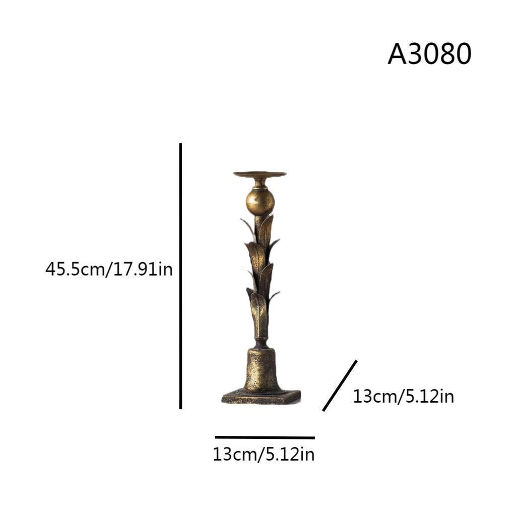 Petal-shaped candle holder